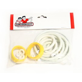 Game Room Guys Bally Xenon Pinball White Rubber Ring Kit