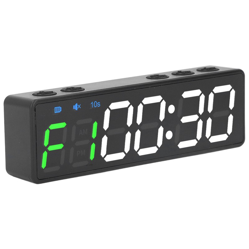 Gym Timer Portable Workout Interval Timer Fitness Clock Large Digital