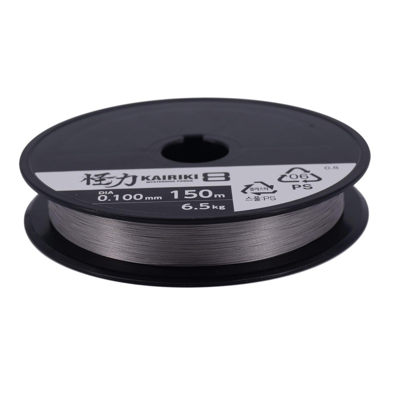 SHIMANO Kairiki 8, 150 metres, light grey, 0.420 mm/46.7 kg,