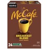 McCafe 24328029 McCafe Breakfast Blend Coffee K-Cup Pods Light Roast