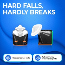 XMDCuber GAN 356 RS 3x3 Speed Cube - Classic Stickerless Puzzle Cube, 56 mm, GAN356 RS Standard Edition