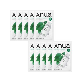 Anua Houttuynia cordata 77 soothing mask 10 sheets, 1 pack / 아누아 어성초 77 진정 마스크 10매, 1개