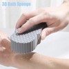 4Pcs Exfoliating Bath Sponge, Reusable Body Scrubber for Dead Skin,