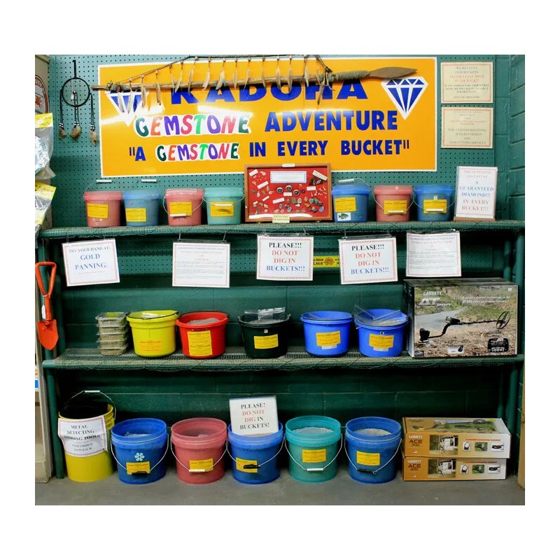 "Two Gallon Size" Diamond & Gemstone Adventure Buckets
