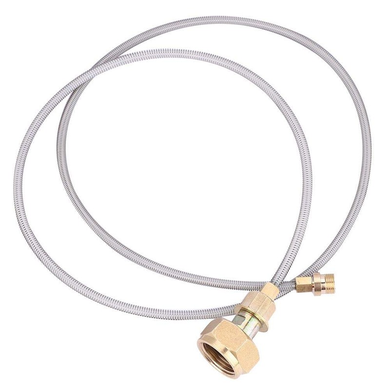 Vikye Gas Refill Adapter, Stove Accessory Portable Small Gas Tank