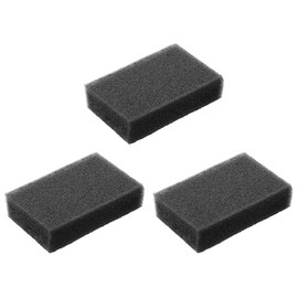 &NE NSF-246-BK Kitchen Sponge, Developed from Commercial Use, Set of 3, Black, Width 4.7 x Depth 2.8 x Height 1.2 inches (12 x 7 x 3 cm)