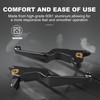 NICECNC Black Brake Clutch Levers Compatible with Harley Street Glide