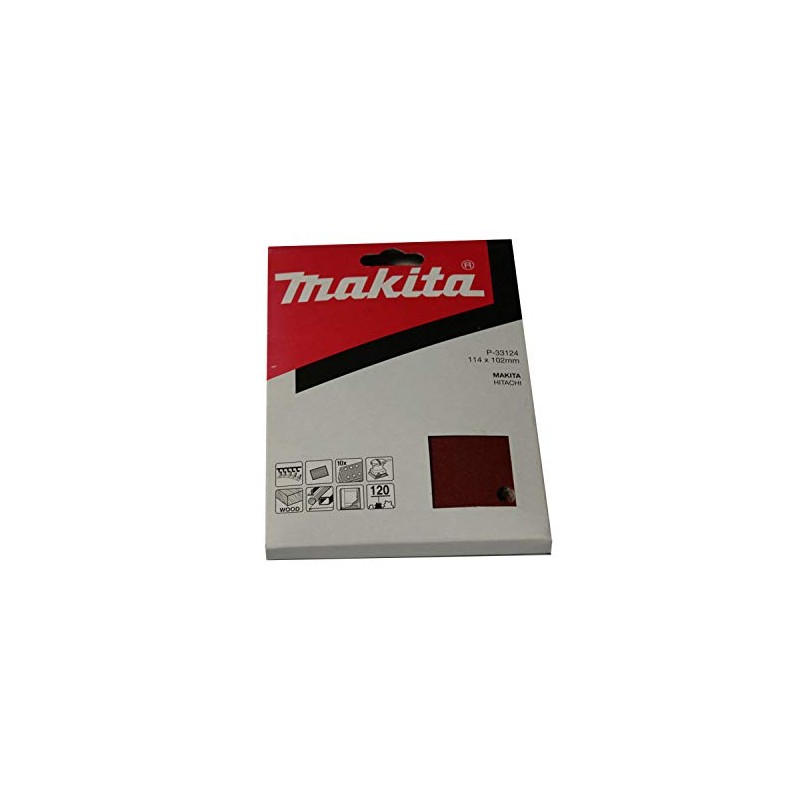 Makita P-33124 Palm Sander Sheets - Red
