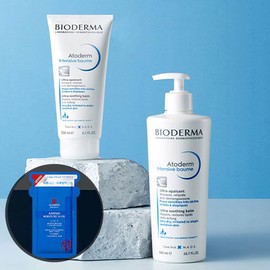 Bioderma [Bioderm genuine distributor] Atoderm Intensive Balm Sensitive skin face body moisturizing cream 500ml + mask pack + sample kit / 바이오더마 [바이오더마 정품판매처]아토덤 인텐시브 밤 민감성피부 페이스 바디 보습크림500ml+마스크팩+샘플키트