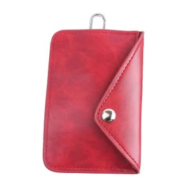 KOYOKOMA Key Case, Smart Key, Radio Wave Blocking, Relay Attack, RFID Theft Prevention, Small, Skimming Prevention, IC Card, Car Supplies, Car Supplies, red