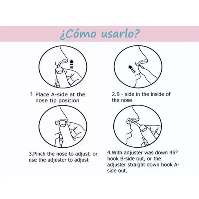 Vaduma Respingador Nasal Corrector De Nariz 6 Pares