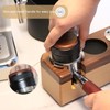Coffee Distributor Stainless Steel Espresso Distribution Tool,Adjustable Depth Espresso Distributor