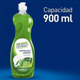 Instant Clean Lavatrastes Instant Clean 900 Ml Aroma Limón Liquido