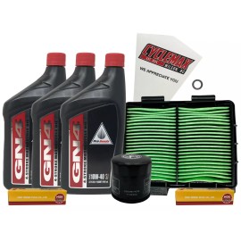 Cyclemax 10W40 Tune-Up Kit fits 2017-2025 Honda CMX 500 CMX500 Rebel 500 w/Plugs