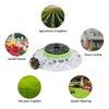 STYDDI Turret Pattern Sprinkler, 8-Pattern Stationary Water Sprinkler on Metal