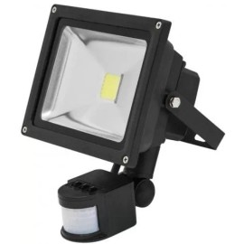 Volteck Reflector LED Volteck REF-901L 20W con luz blanco frío y carcasa negro 110V