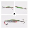5pcs 60g Señuelos Luminosos Para Pescar Lance Largo Mar Rio