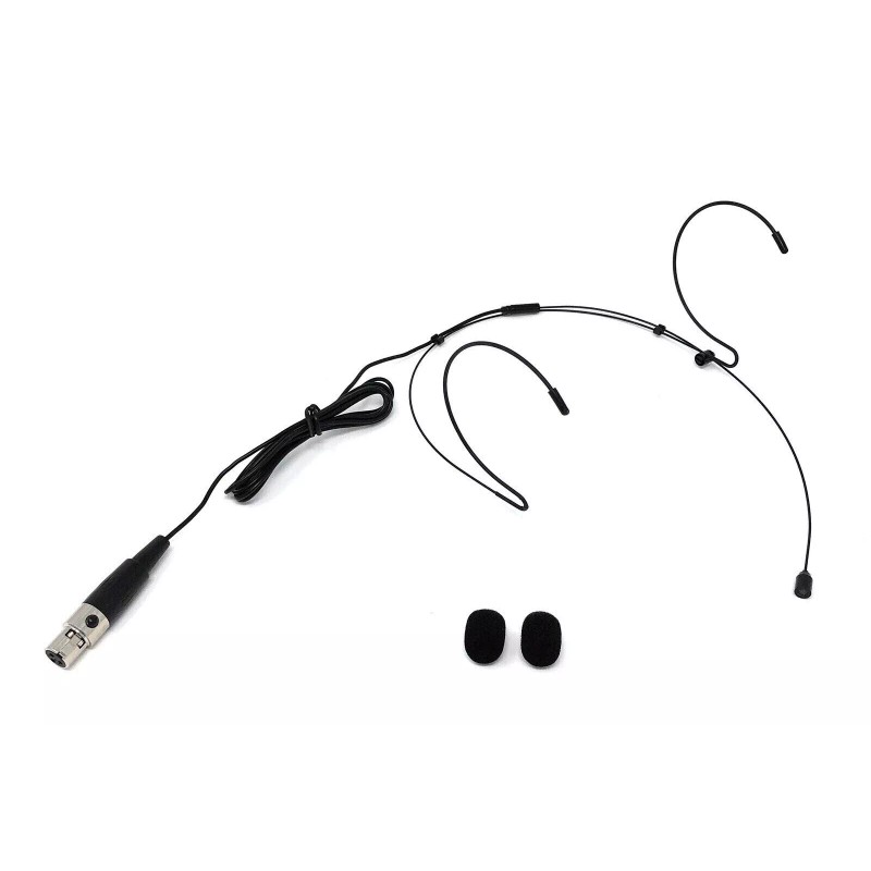 GTD Audio Black Headset Omnidirectiona