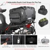 Rhinowalk Motorcycle Saddle Bag Motorbike Tail Bag Waterproof Expandable Pannier