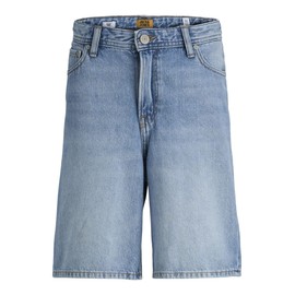 JACK & JONES Boy Denim Shorts Loose Fit Denim Shorts Junior, Blue Denim