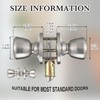 Otoolling 5 Set Mobile Home Door Knob Lock Set Mobile