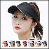 White Fang CA527 Women's Visor, Sun Visor, Plain, Brim Line,