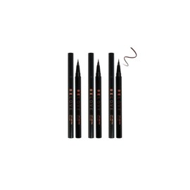 (3 pcs) Be Love My Line Pen Eyeliner Brown / Non-smudge Easy Drawing Watercolor Color Brush Pen Type / (3개)비러브 마이라인 펜 아이라이너 브라운 안번지는 이지드로잉 수체화발색 붓펜타입