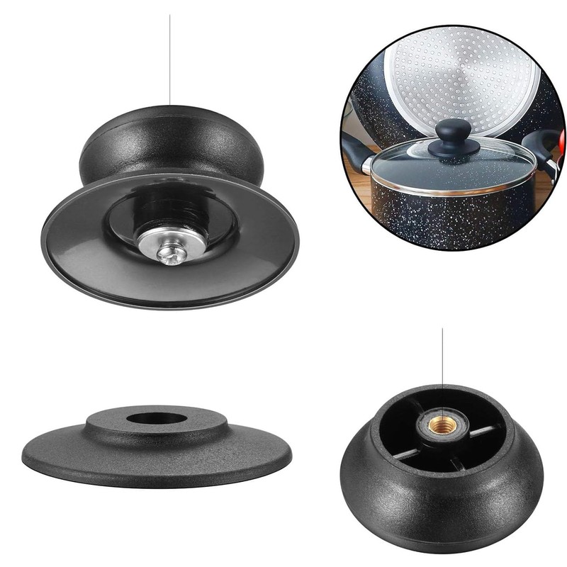 2 Pcs Pot Lid Knob, Universal Replacement Pan Lid Cover