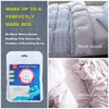 HX AURIZE 16 Pcs/Lightweight Duvet Cover Snaps Fasteners Comforter Holder