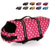 HAOCOO Dog Life Jacket Vest Saver Safety Swimsuit Preserver with