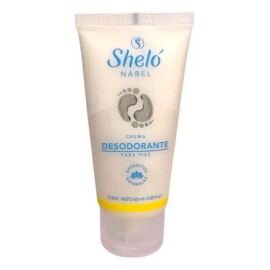Crema Desodorante Para Pies Shelo Nabel® 60ml. 3 Pzas