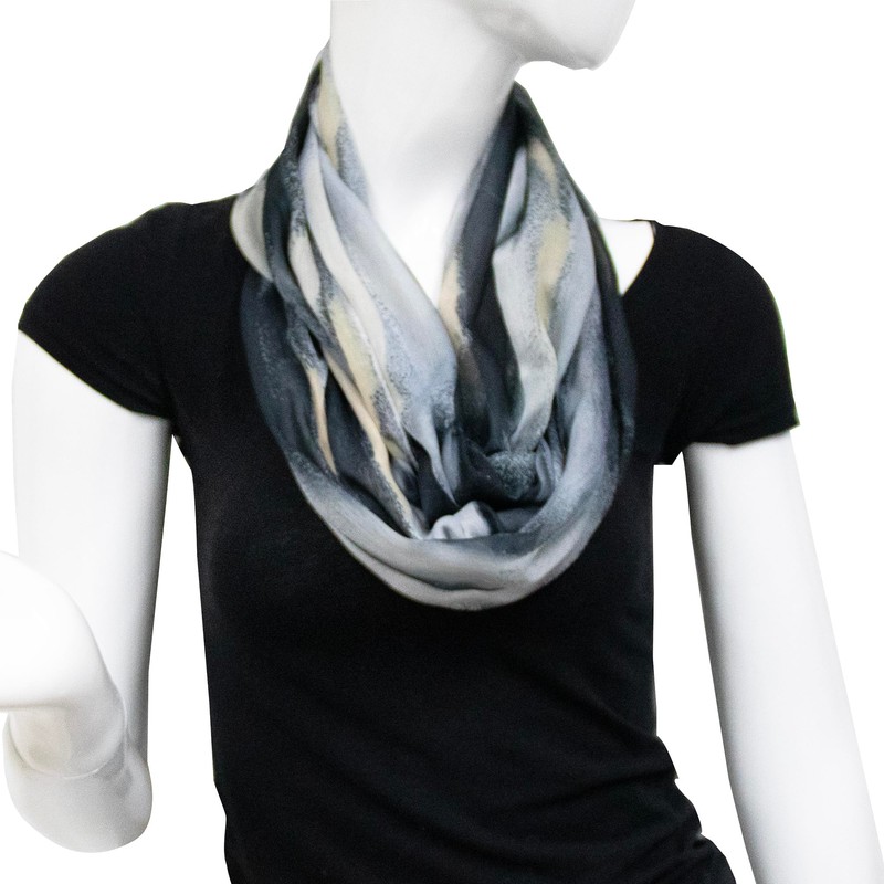 Gloop Loop Tube Scarf for Women Scarf Silky Airy Light