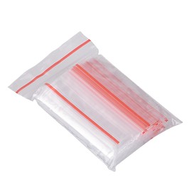 15x22cm Resealable Clear Medium Plastic Bags Sealed Bag Storage Bag Press Seal Bags Thickening and Durable, Apply to Quilts, Blankets, Clothing Storage, 100PCS