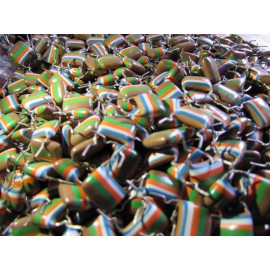 Mullard Tropical Fish Capacitor .015uF 15nF 15000pF 10% 630V Mullard Tropical Fish Capacitors RADIAL (10pcs) USA