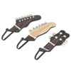 3pcs Wall Hooks Decorative 25kg Load Guitar Shape Environmental Resin