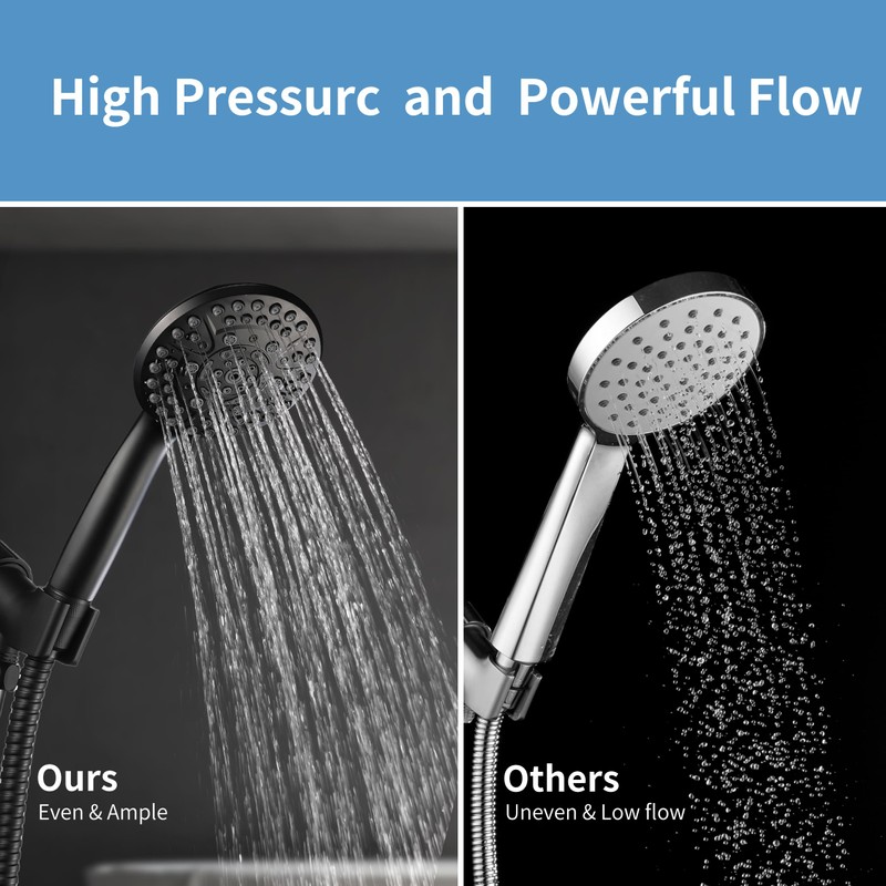 Iopsk 10 Spray Shower Head with Handheld,High Pressure shower heads
