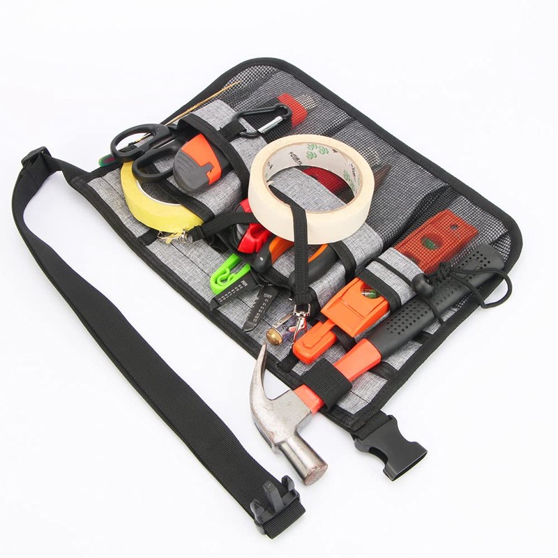 Gardening Tool Waist Bag Belt Adjustable Tool Apron Organizer with