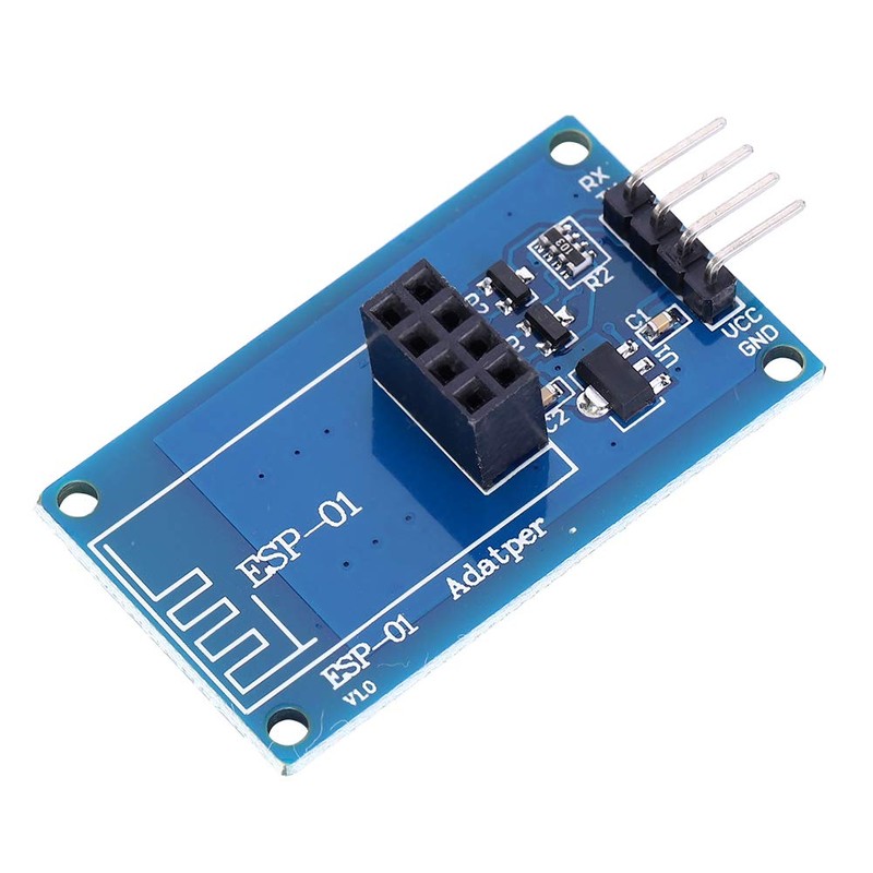 2Pcs ESP8266 WiFi Wireless Adapter Module 3.3V 5V ESP-01 Transparent