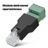 Zerone RJ11 Screw Terminal Adaptor, EIA/TIA 568B Wiring Standard, Shields