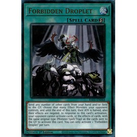 Forbidden Droplet (PUR) - RA01-EN064 - Prismatic Ultimate Rare - 1st Edition