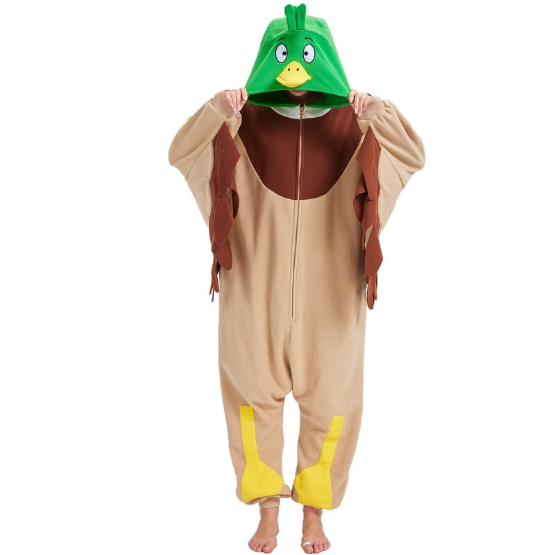 YUTCOTC Adult Wild Duck Onesie Pajamas,Wild Duck Costume animal Costume