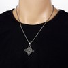 HannaFires Nordic Vintage Celtic Knot Pendant Viking Necklace Retro Accessory