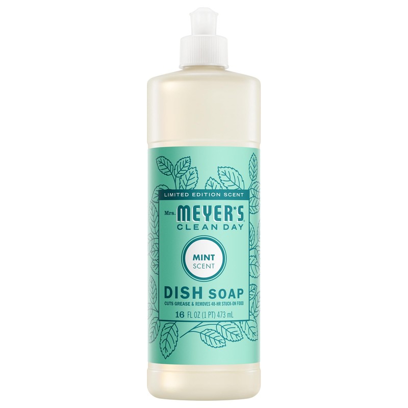 Mrs. Meyers Jabn para Trastes Menta 473 ml Dish Soap