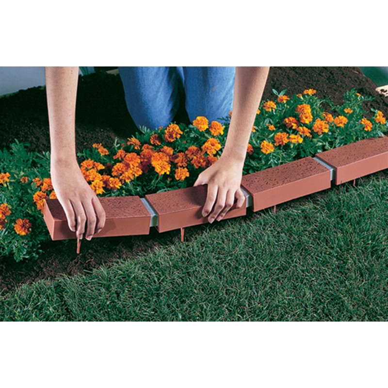 Argee RG874 Brick Edging, Terra Cotta