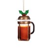 Sass & Belle Christmas Cafetiere Shaped Bauble