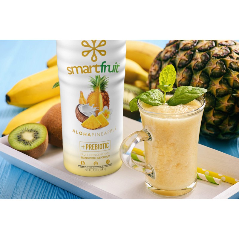 Smartfruit Aloha Pineapple + Prebiotic, 100% Real Fruit Purée, Non-GMO,