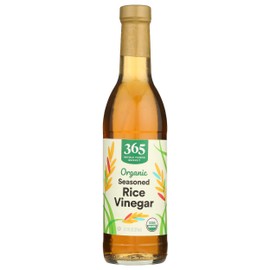 365 Everyday Value Organic Rice Vinegar, Seasoned, 12.7 oz, 12.7 fl oz