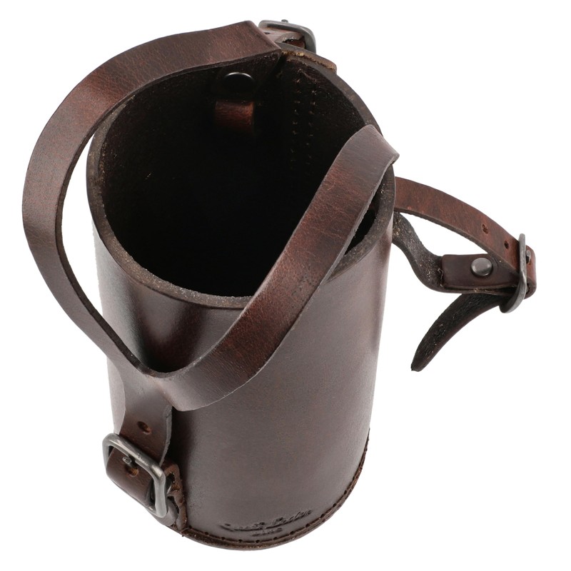 Gusti Connie Leather Bottle Holder for Bicycle Handlebar Drink Holder