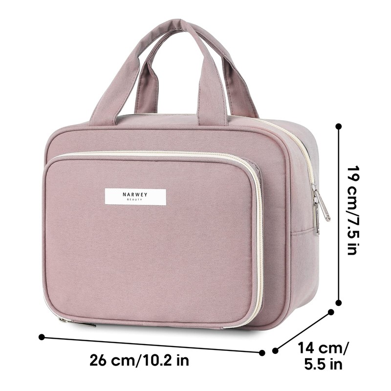 Full Size Toiletry Bag Large Makeup Bag Organizer Travel Cosmetic