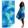 Widdonen Compact Microfiber Beach Towel - Quick Dry Sand Free